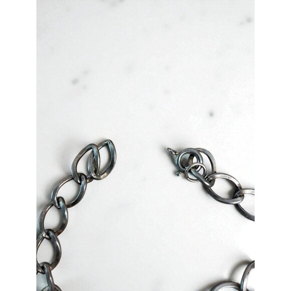 Vintage 1950s–1970s Charm Bracelet – Danecraft 12kt GF, Sterling Tennis Racket, - Picture 4 of 12